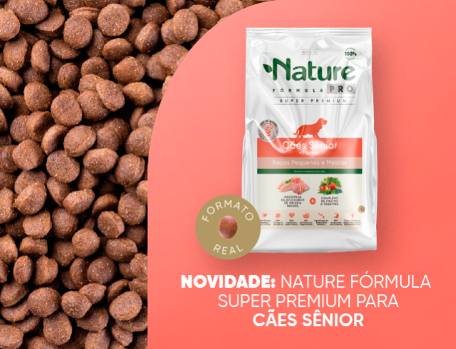 Nature Fórmula Super Premium Para Cães Sênior